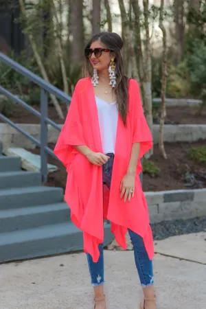 Addy Ruffle Kimono