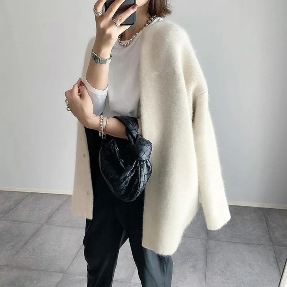 AGATHA - ELEGANTE CARDIGAN IN LANA