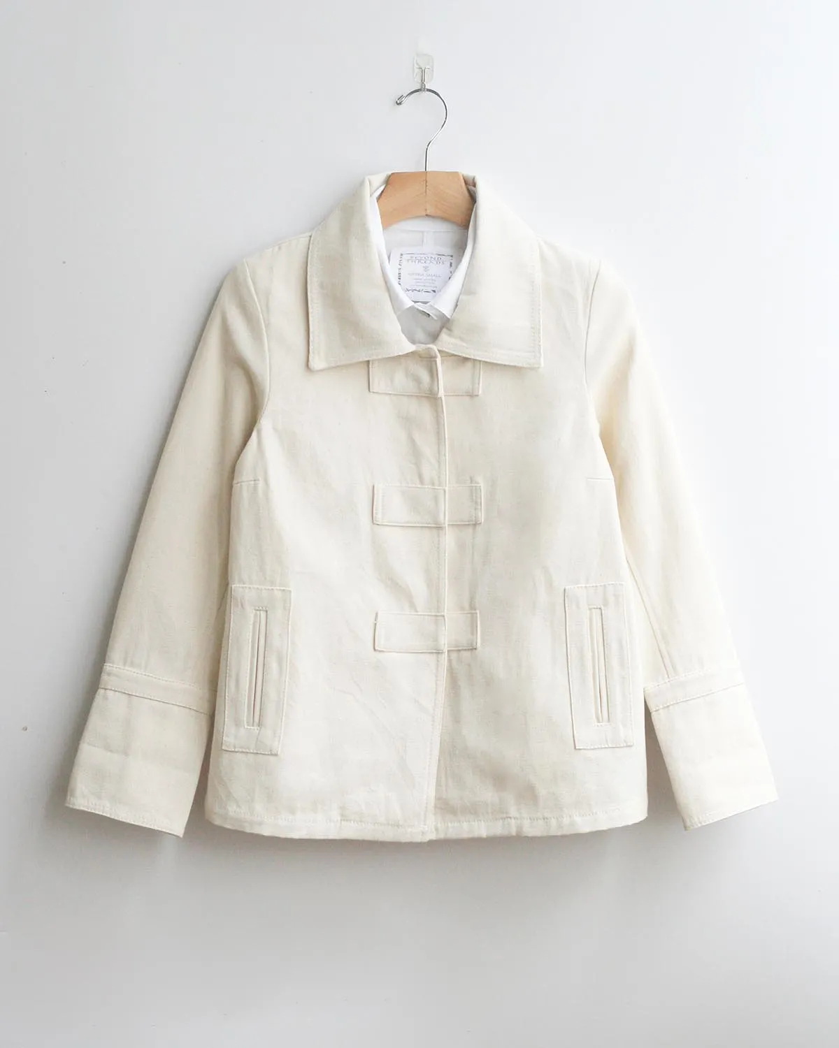 Amelia Cotton Canvas Summer Jacket
