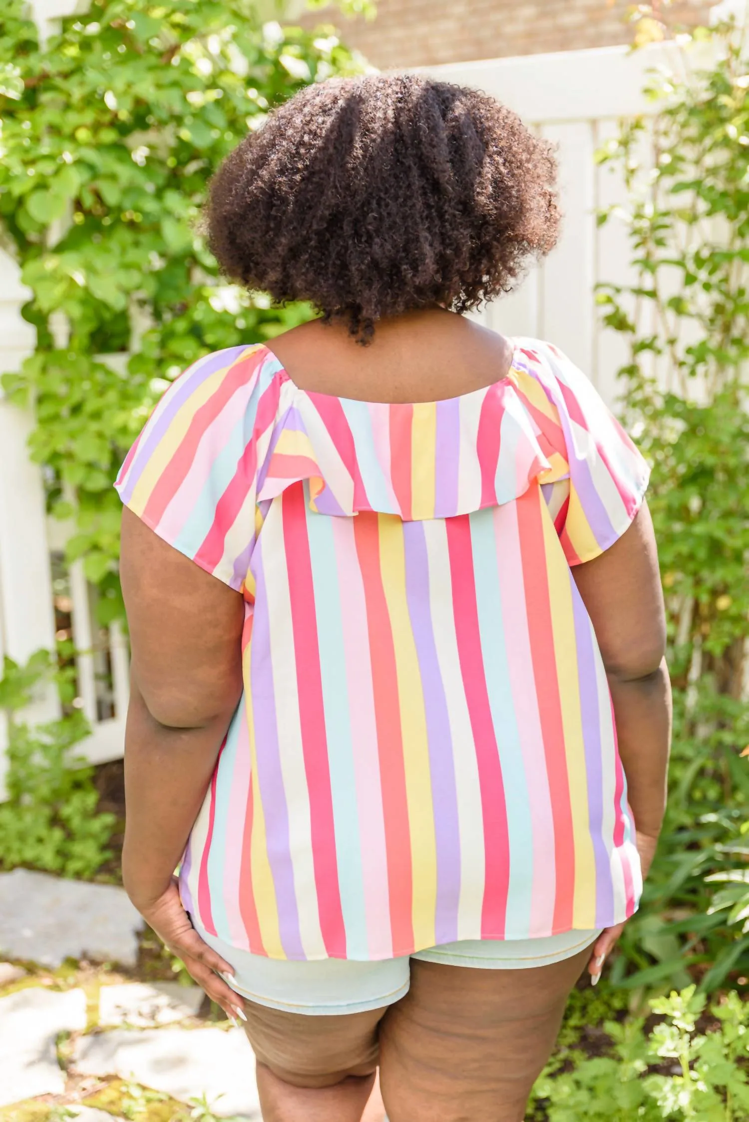 Andree By Unit - It's Electric Striped Shirt