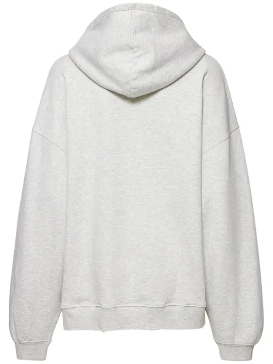 ANINE BING   Harvey logo jersey sweatshirt 