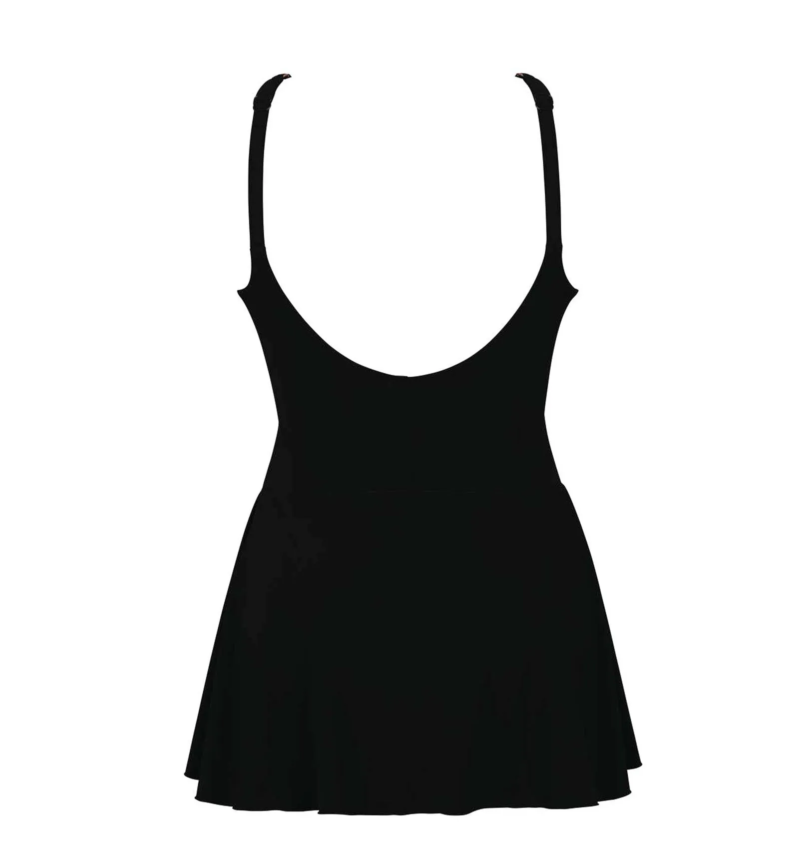 Anita Splash of Stripes Arabella Skirted One Piece Swimsuit (7322) - Black