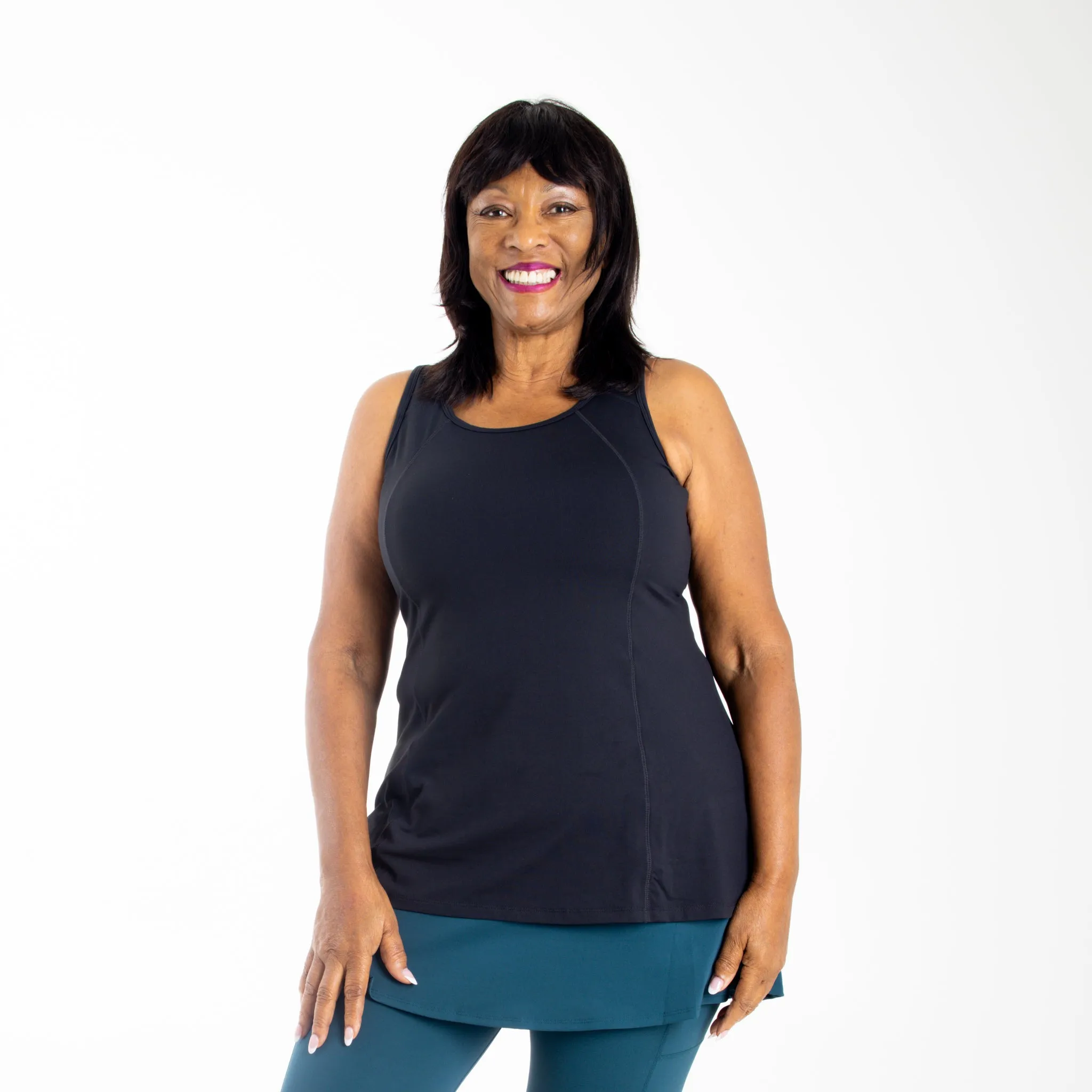 Anti-Muffin-Top Flowy Tank Top
