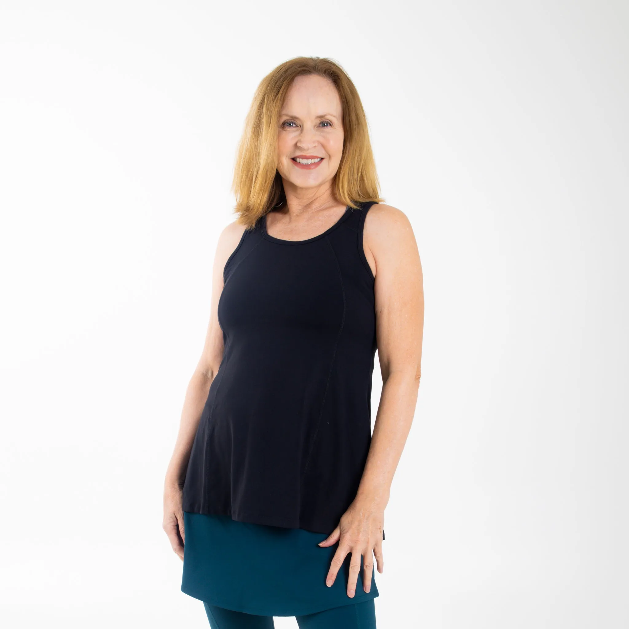 Anti-Muffin-Top Flowy Tank Top