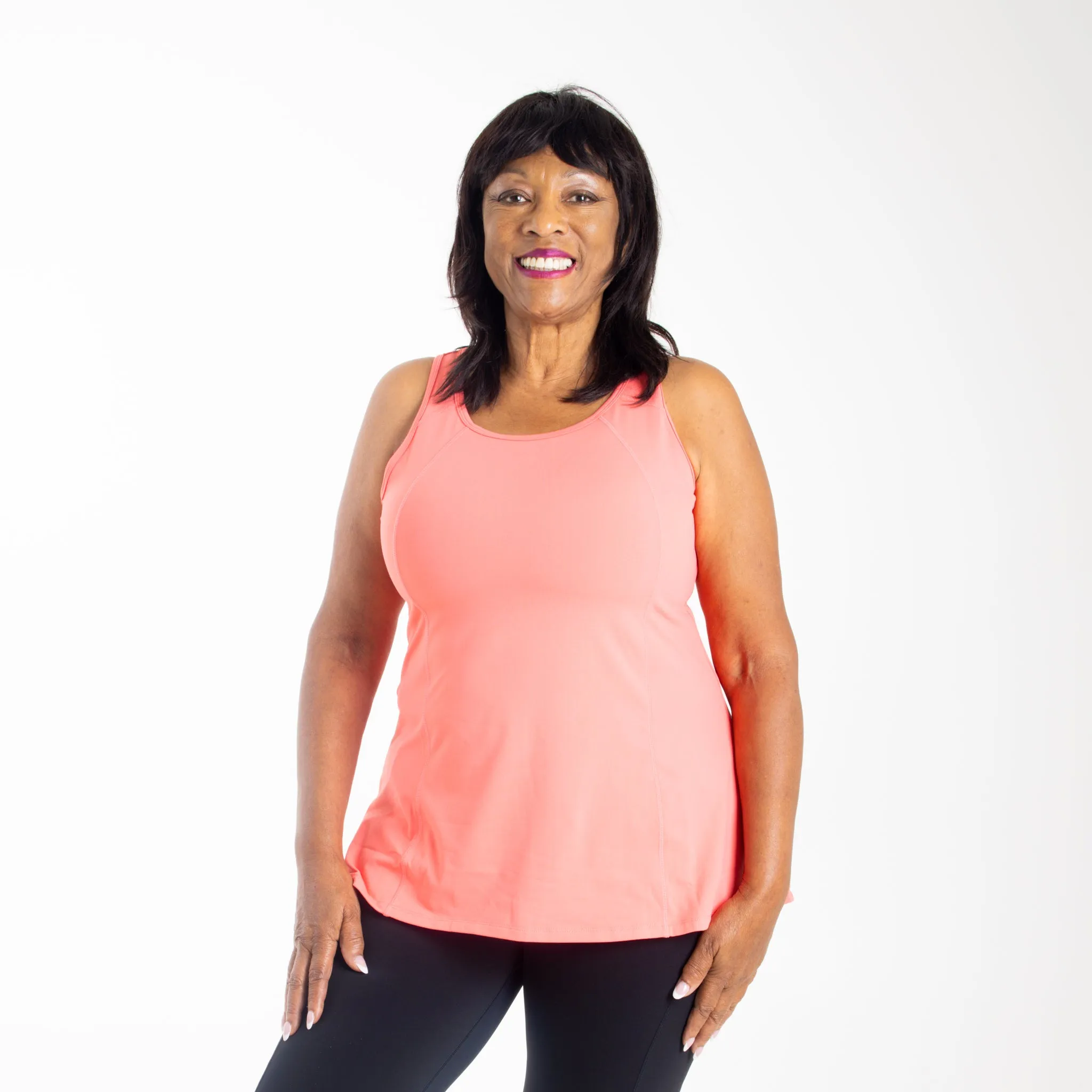 Anti-Muffin-Top Flowy Tank Top