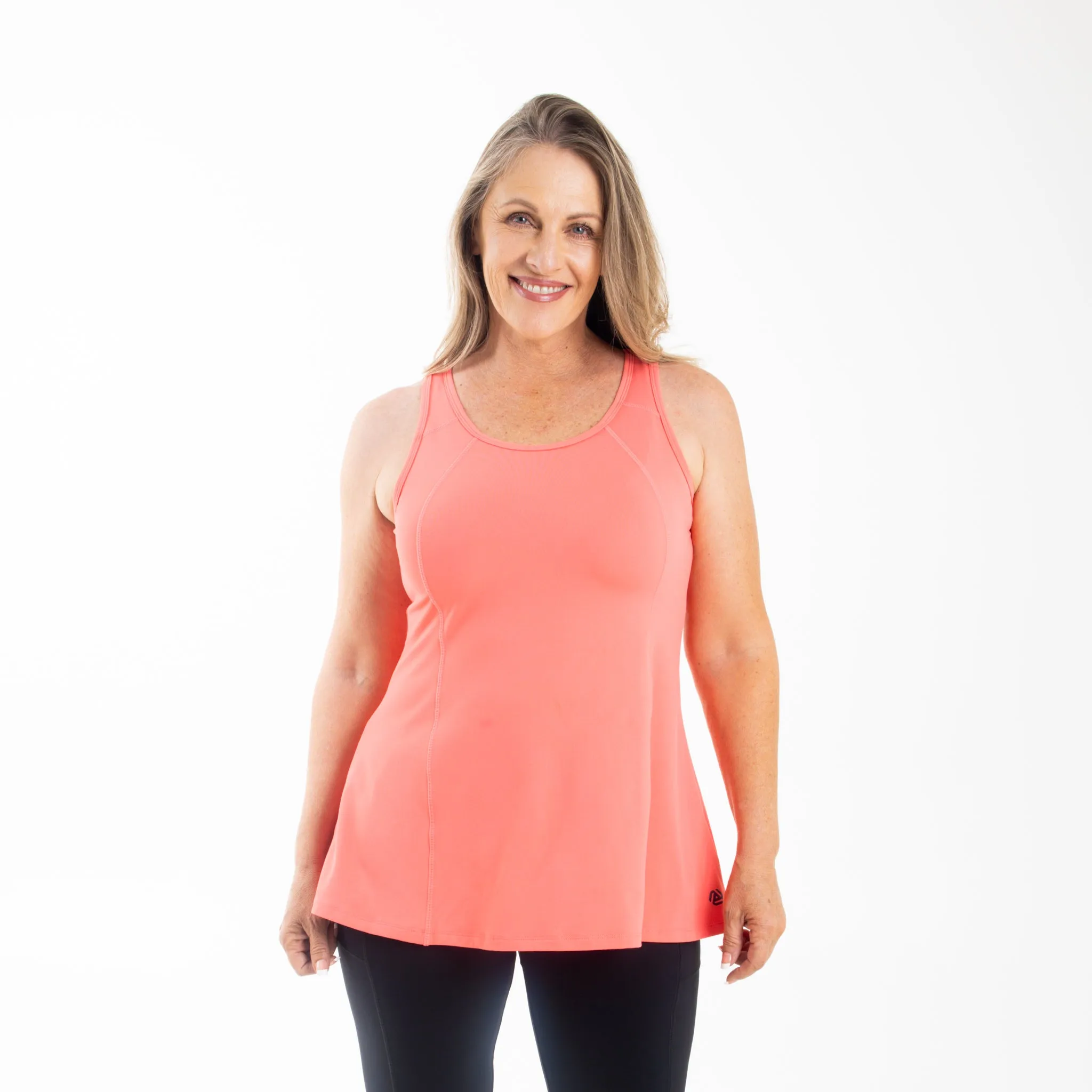 Anti-Muffin-Top Flowy Tank Top