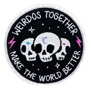 BAND OF WEIRDOS WEIRDOS TOGETHER PATCH