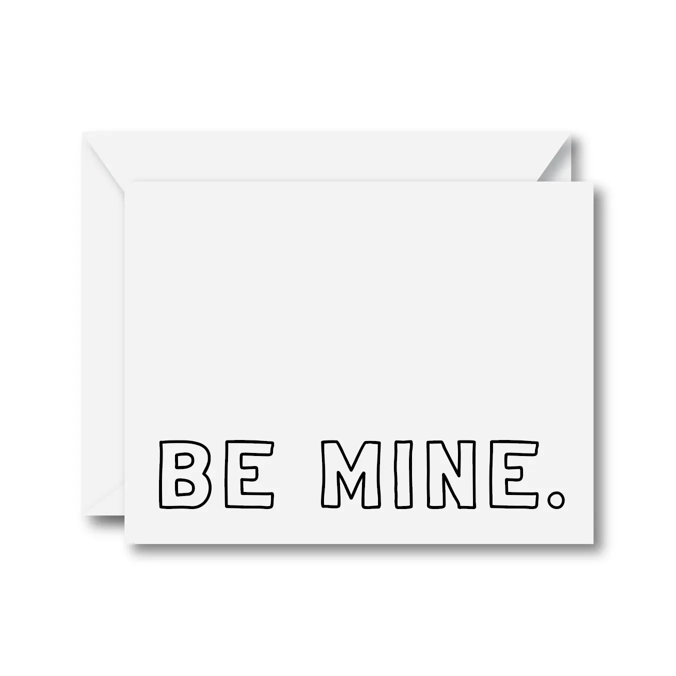 Be Mine Card