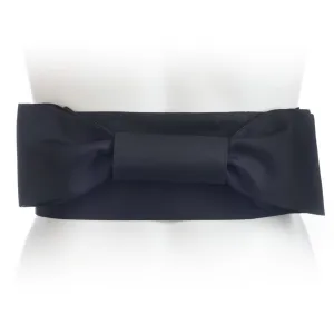 Black Japanese Obi Kimono Belt
