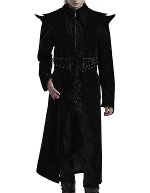 Black Velvet Jacquard