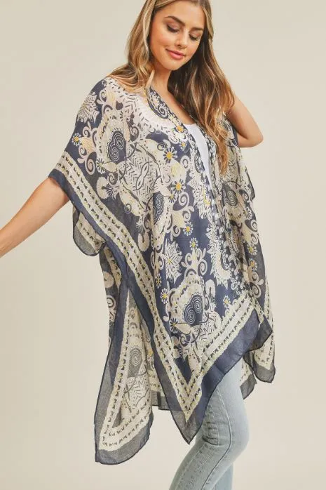 Blue Lotus: Kimono