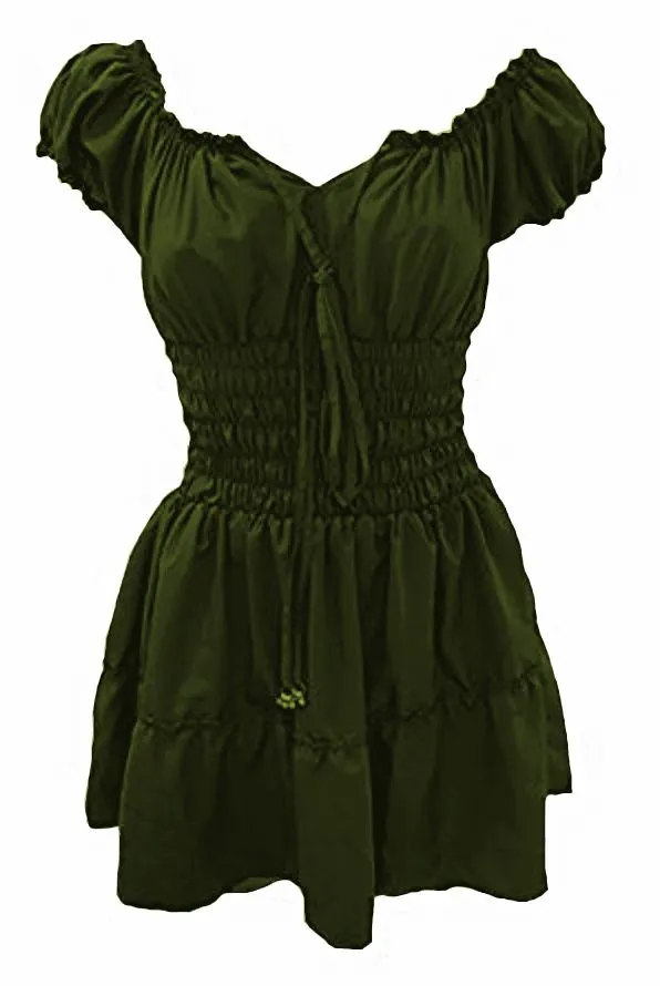 Boho Smocked Blouse