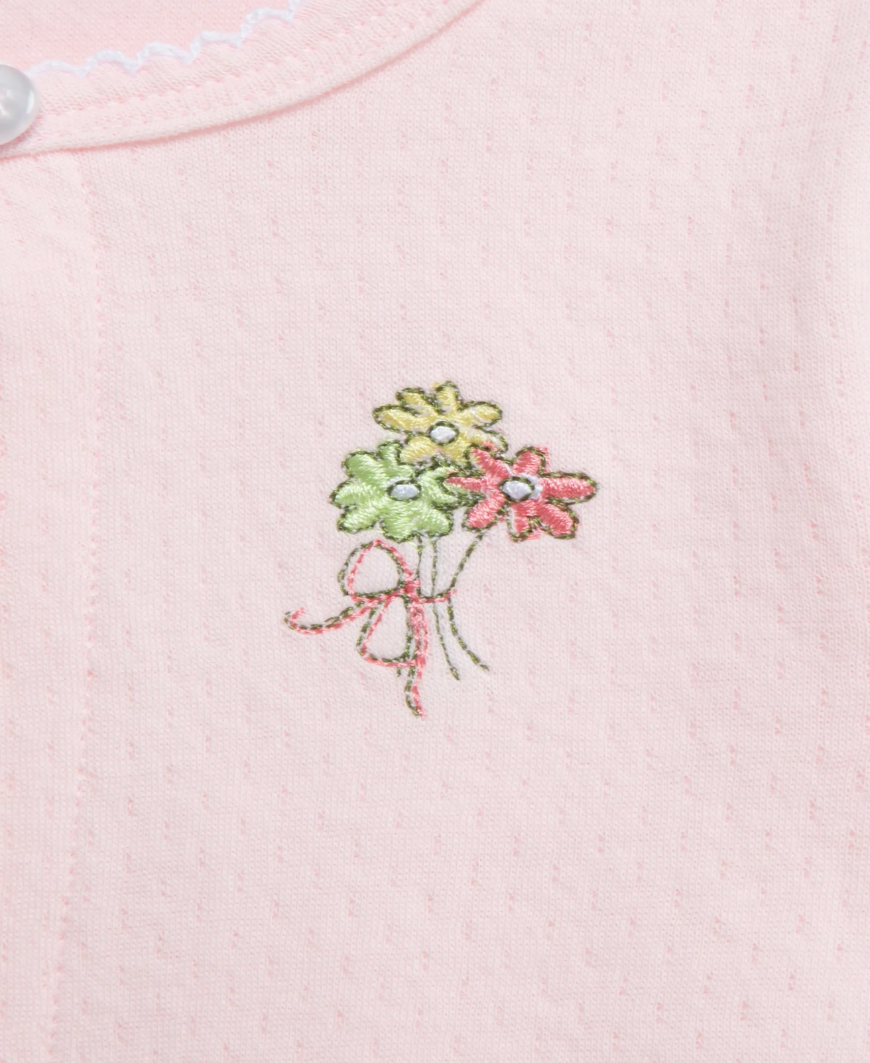 Bouquet Dress & Cardigan Set