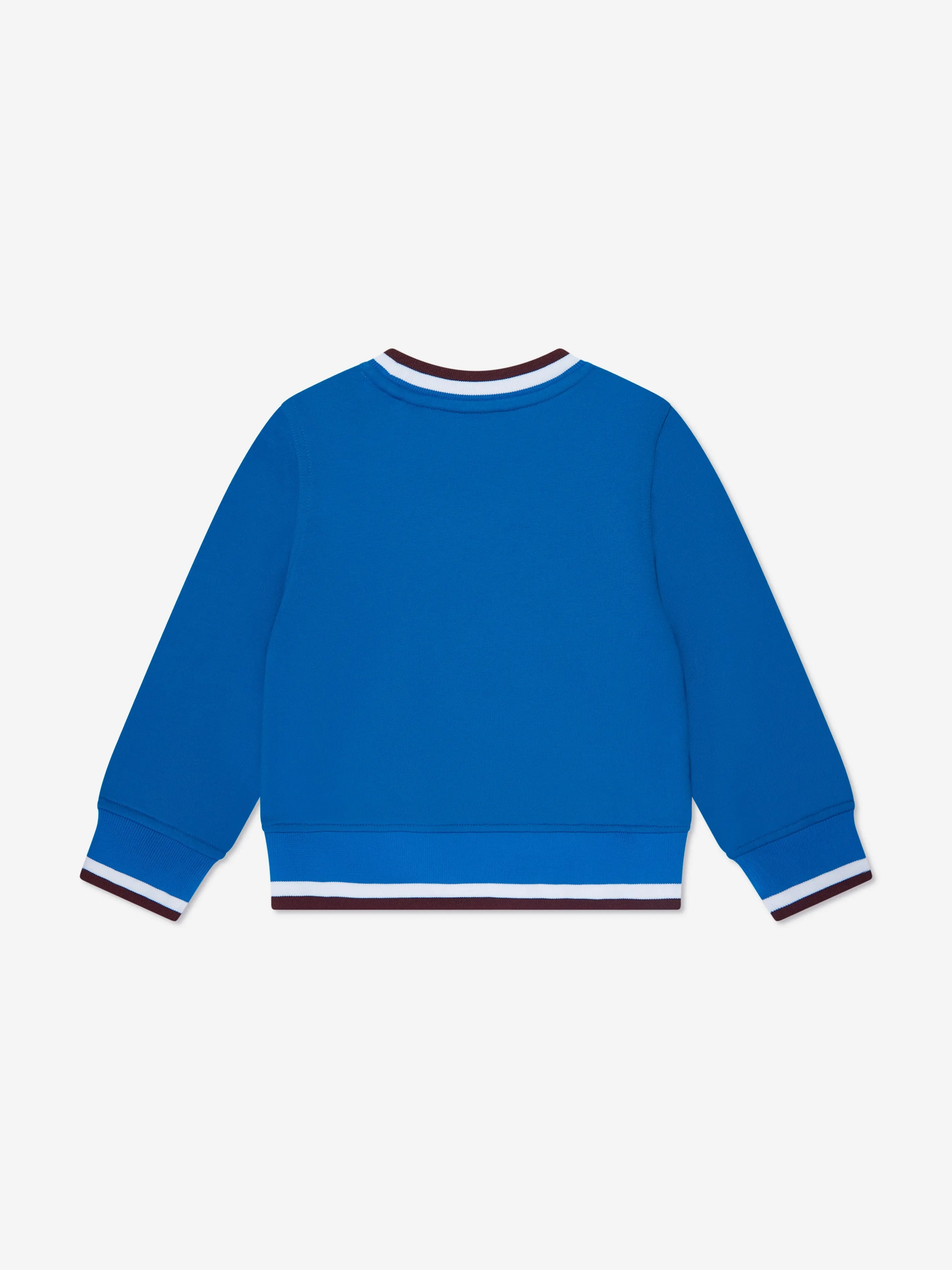 Burberry Baby Boys Mini College Sweatshirt in Blue