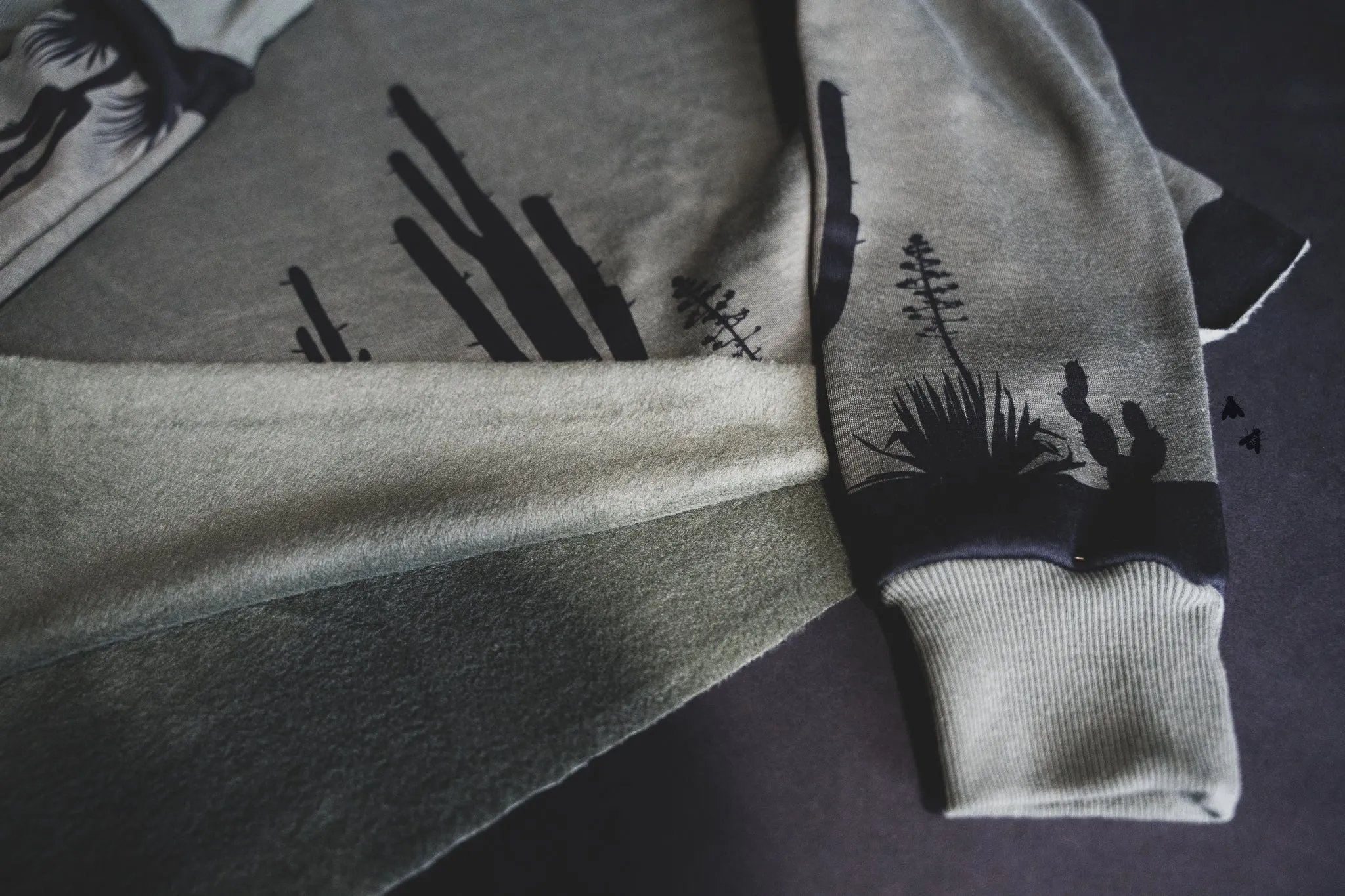 Cacti Crop Sweater