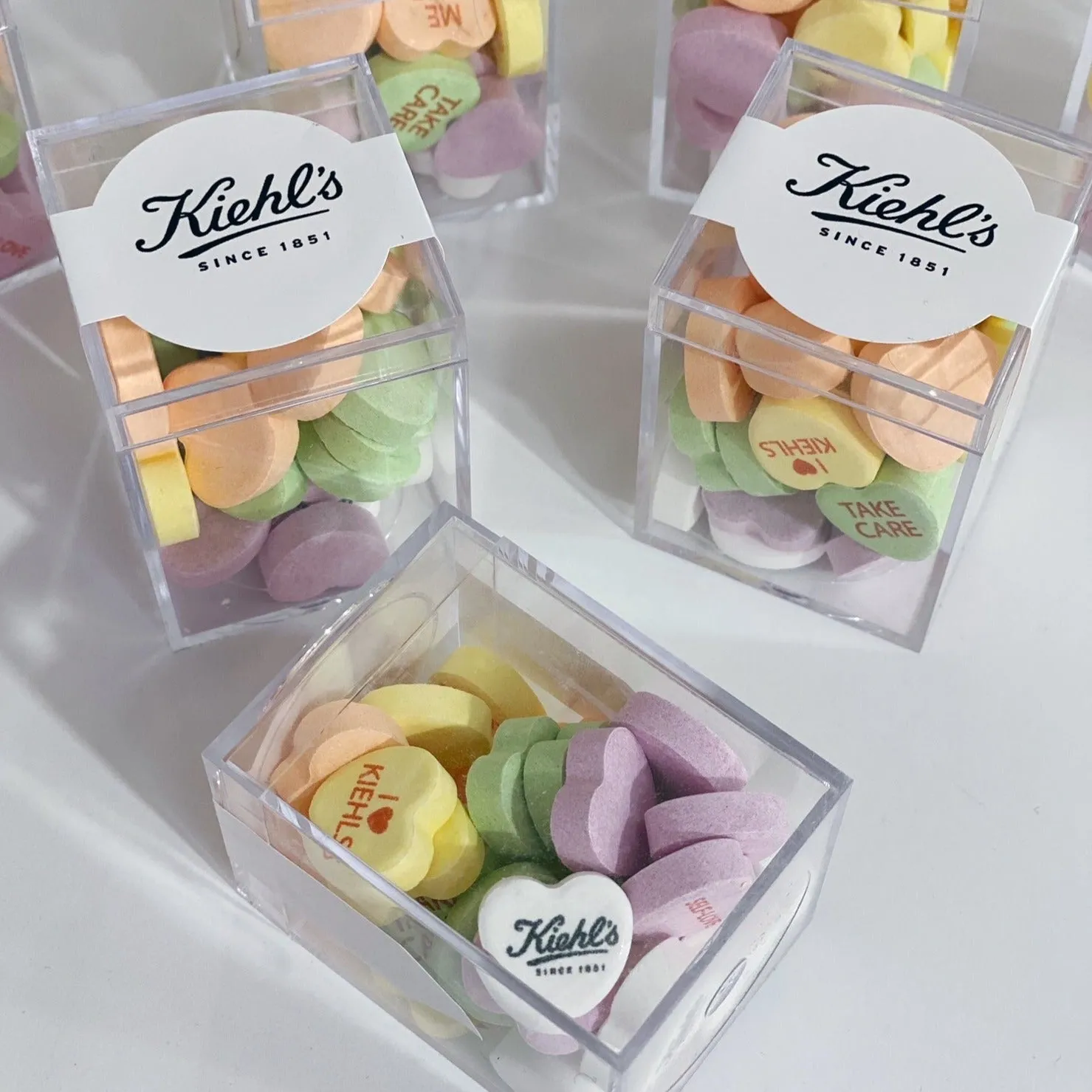 Candy Hearts Personalized Cubes (Min 12 Cubes)