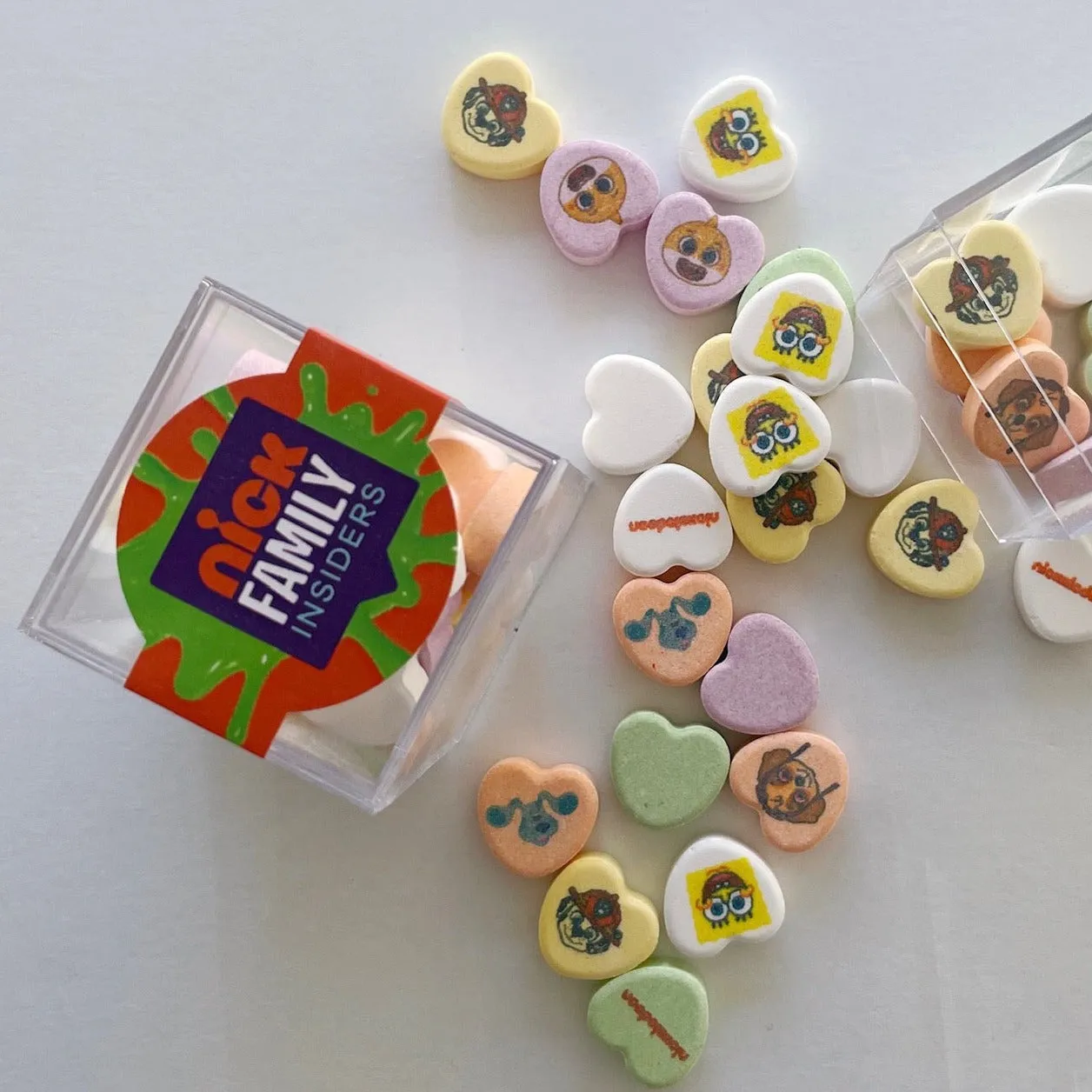 Candy Hearts Personalized Cubes (Min 12 Cubes)