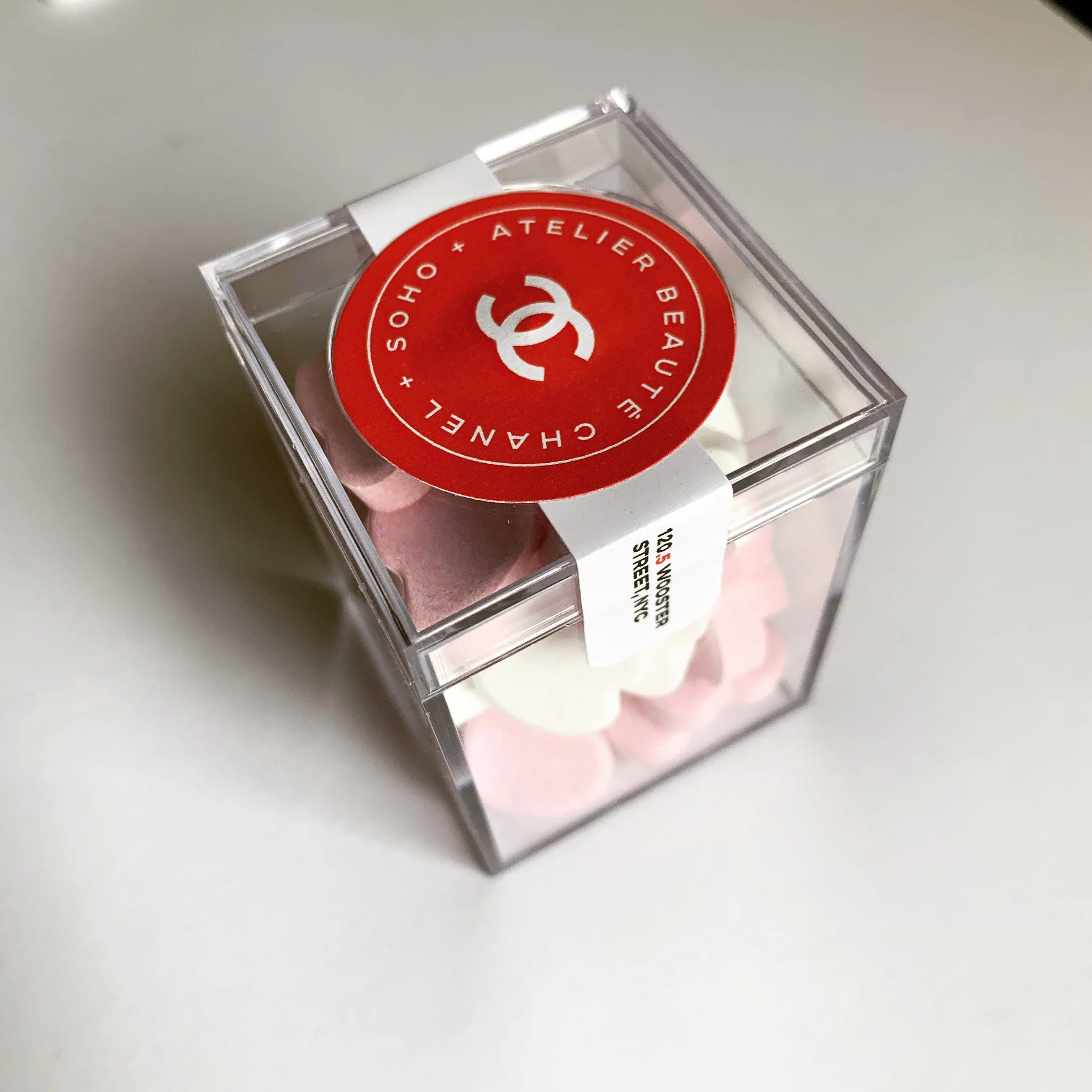 Candy Hearts Personalized Cubes (Min 12 Cubes)