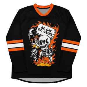 Crime Hockey Jersey