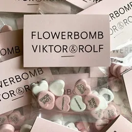 Custom Candy Hearts Personalized Bags - 8 Candies Per Bag (100 Bag Minimum)