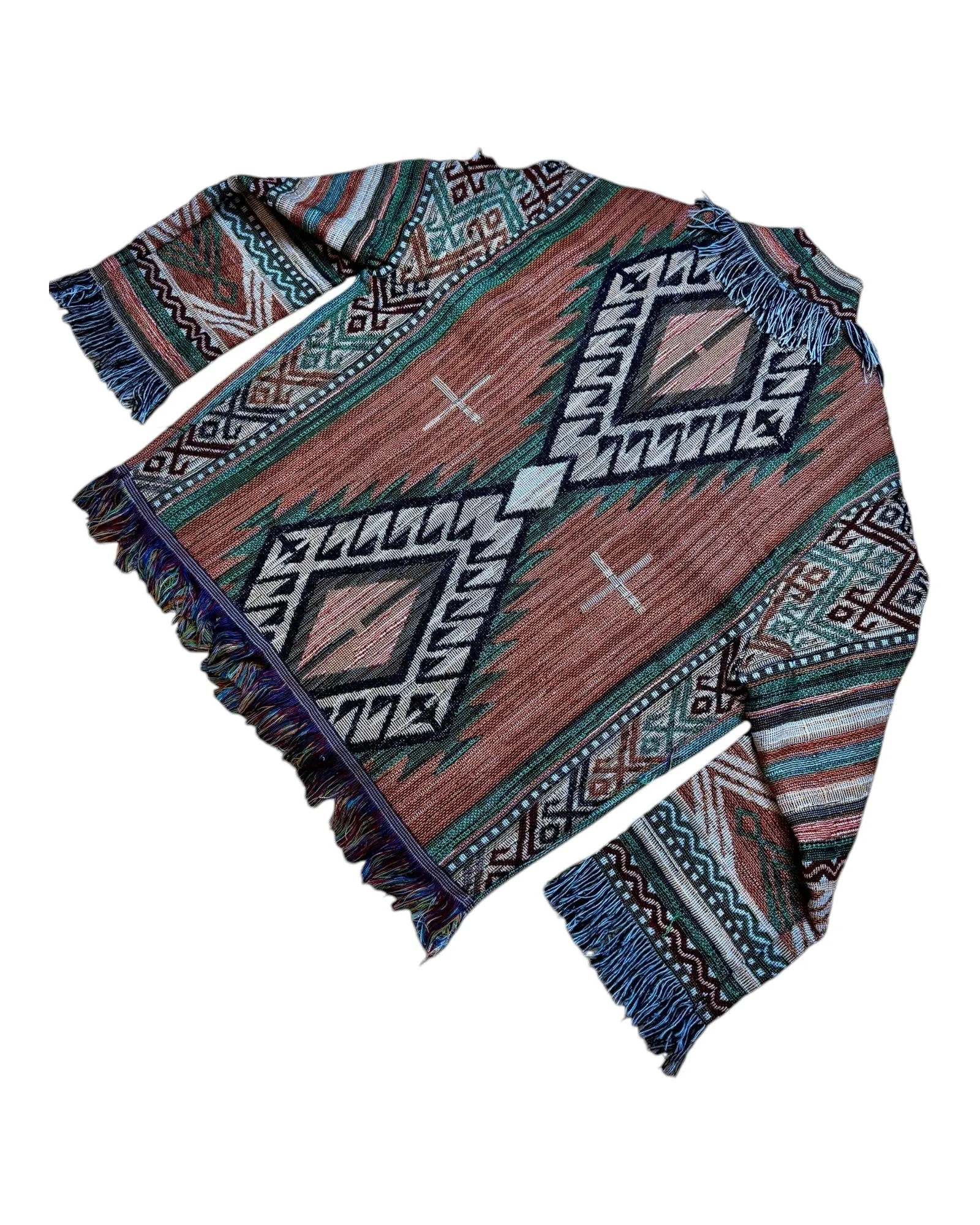 “Energized” Woven Cardigan