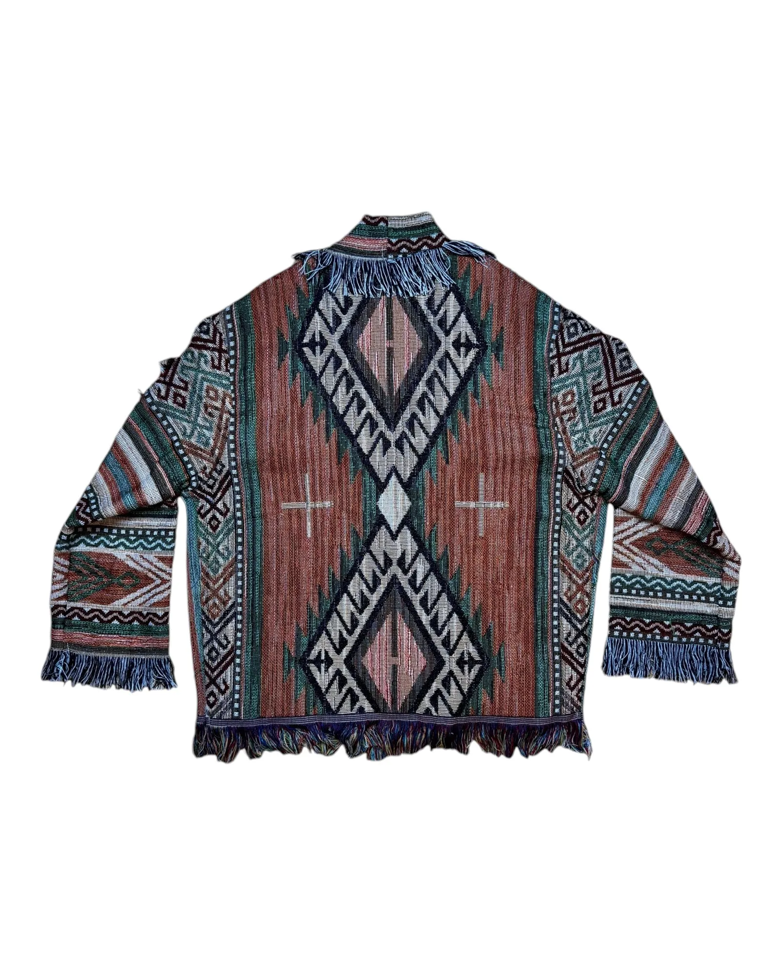 “Energized” Woven Cardigan