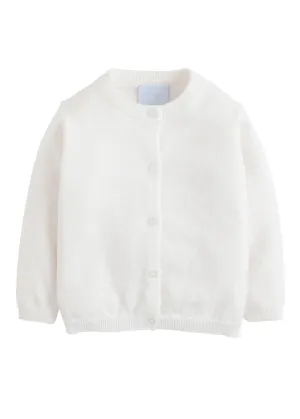 Essential Cardigan - White