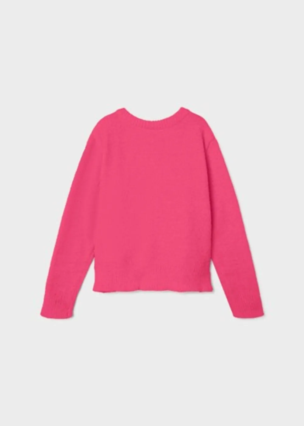Girls Flat Knit Cardigan