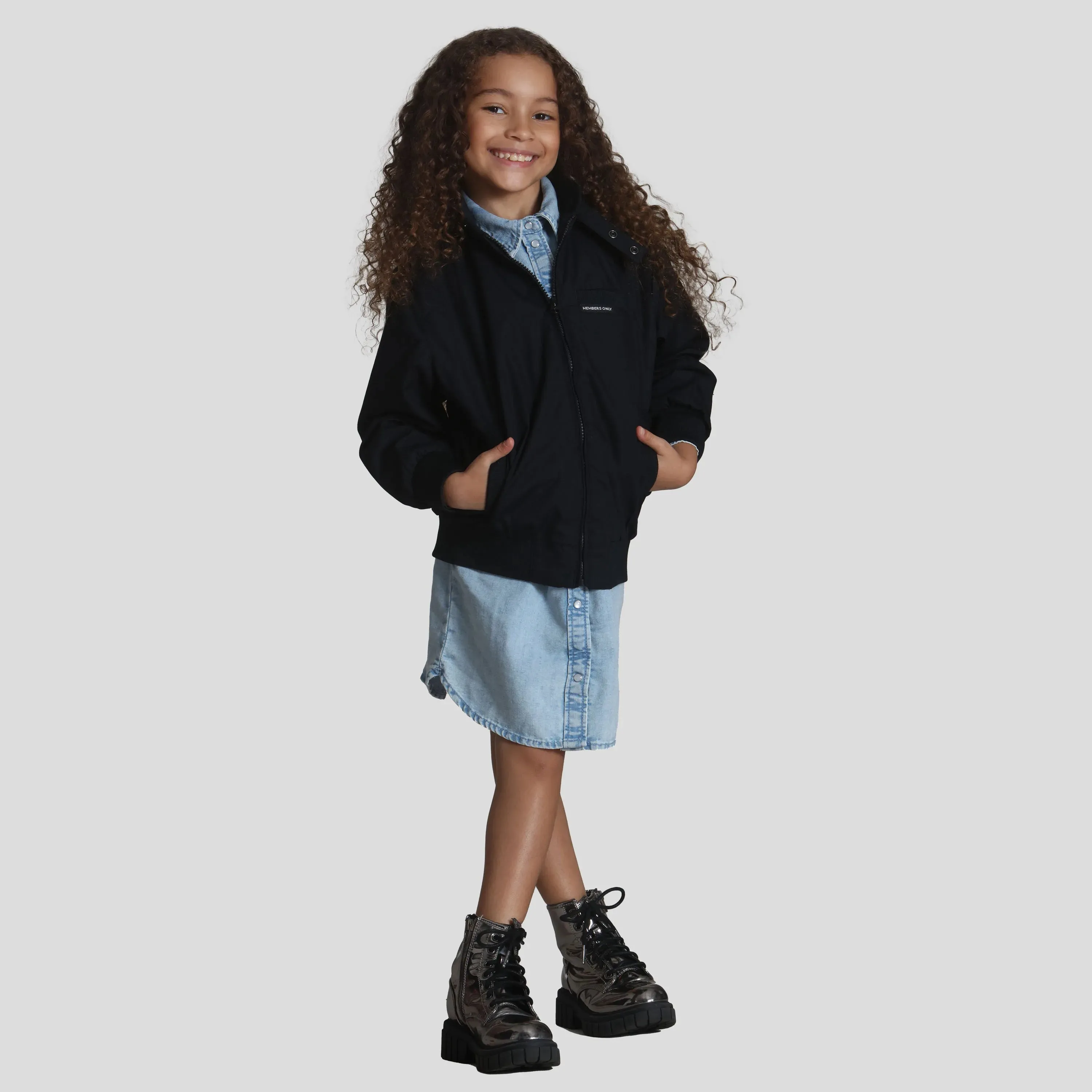 Girl's Iconic Racer Jacket
