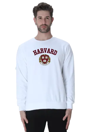 HARVARD  White Sweatshirt