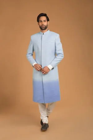 Herringbone Ombre Sherwani - Zayne