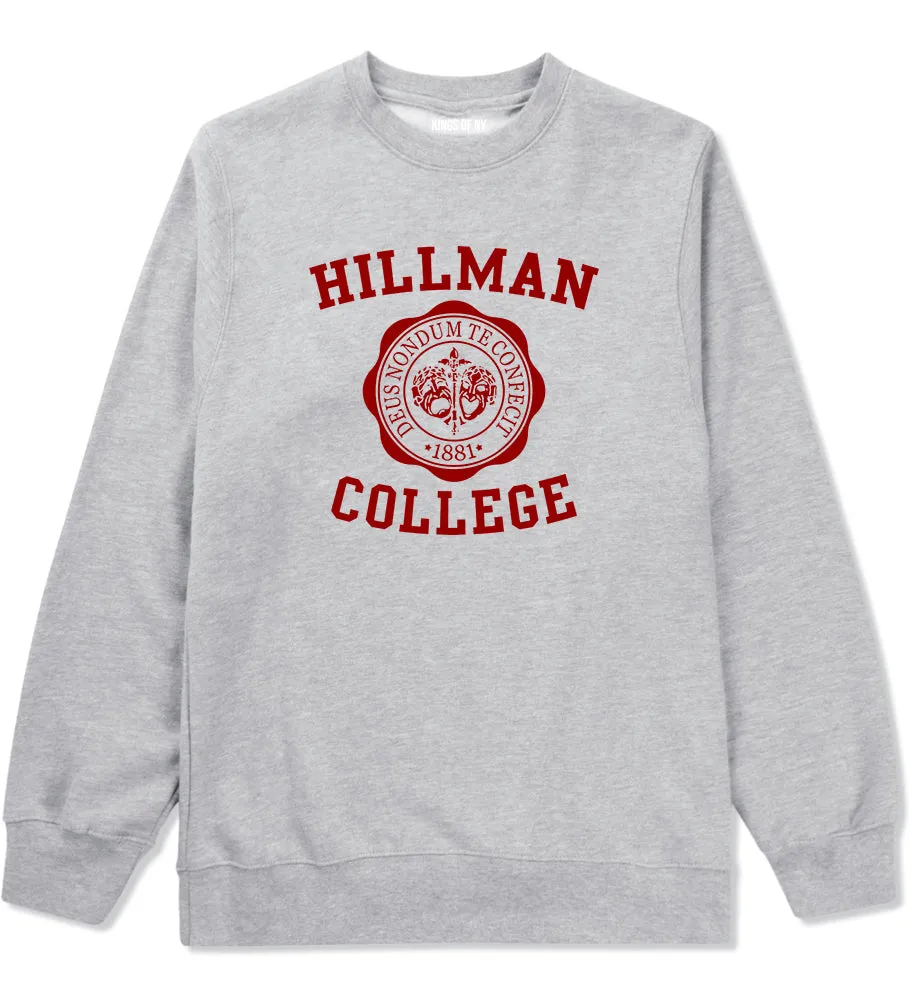 Hillman College Mens Crewneck Sweatshirt