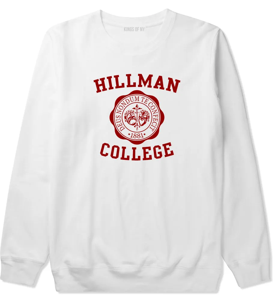 Hillman College Mens Crewneck Sweatshirt