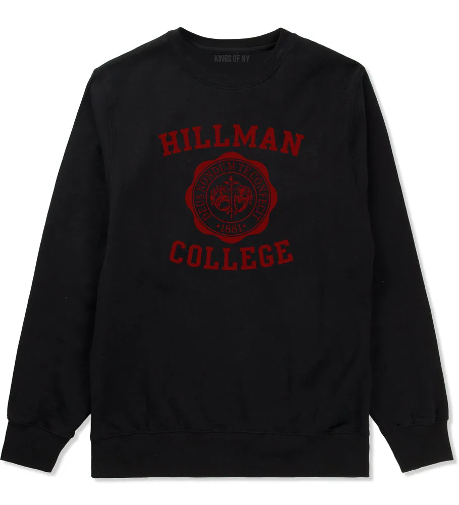 Hillman College Mens Crewneck Sweatshirt