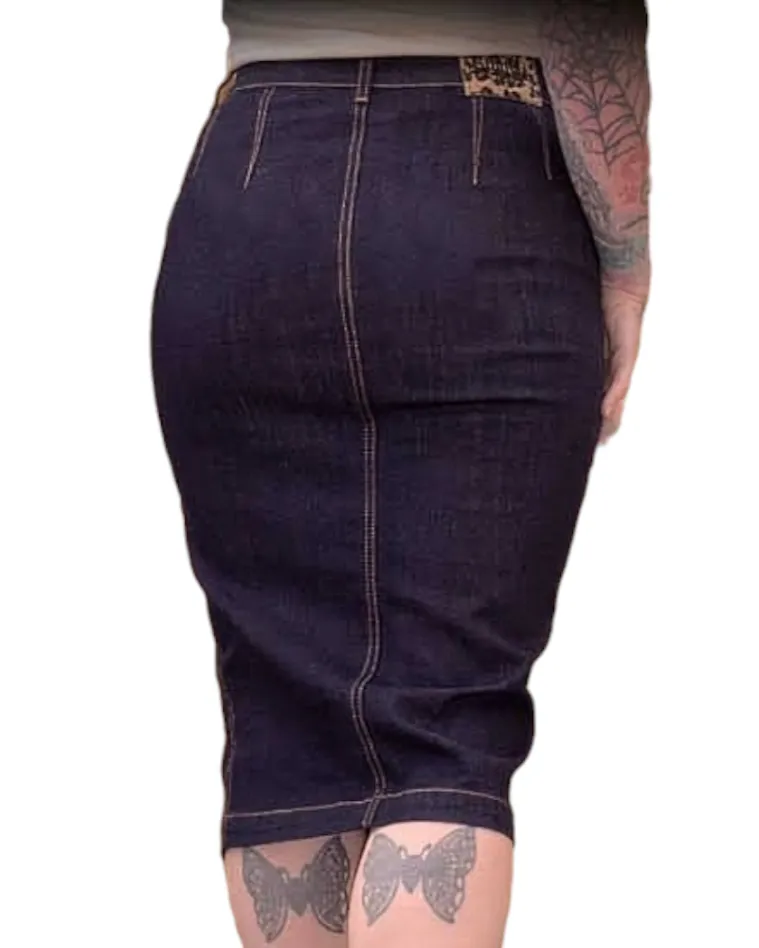 JEANS PENCIL SKIRT