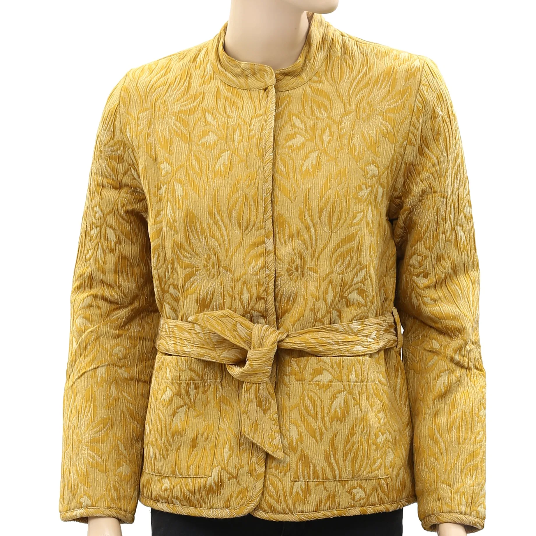 Jolie Jolie Petits Soirs Shimmer Embroidered Coat Jacket Top