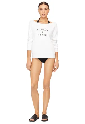 Karmas A Beach Sweatshirt