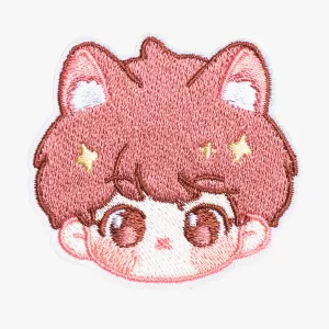 Kawaii Retro Anime Boy Patch