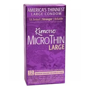 Kimono Micro Thin Large Condoms