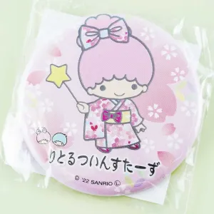 Little Twin Stars Lala Sakura Kimono Badge