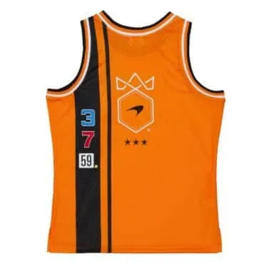 McLaren Racing F1 Mitchell & Ness Special Edition Monaco GP Triple Crown Mesh Tank Jersey