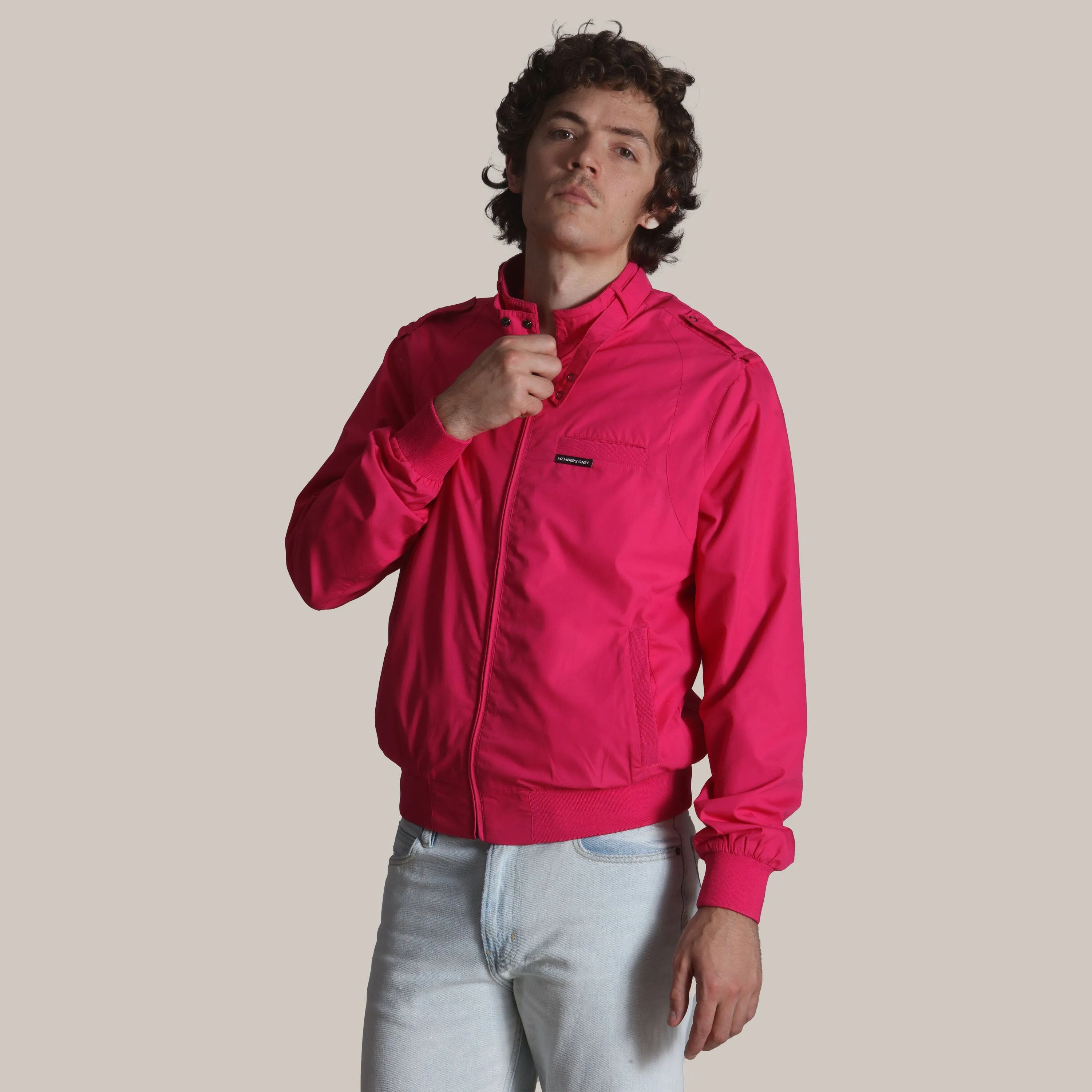 Men's Big & Tall Classic Iconic Racer Jacket