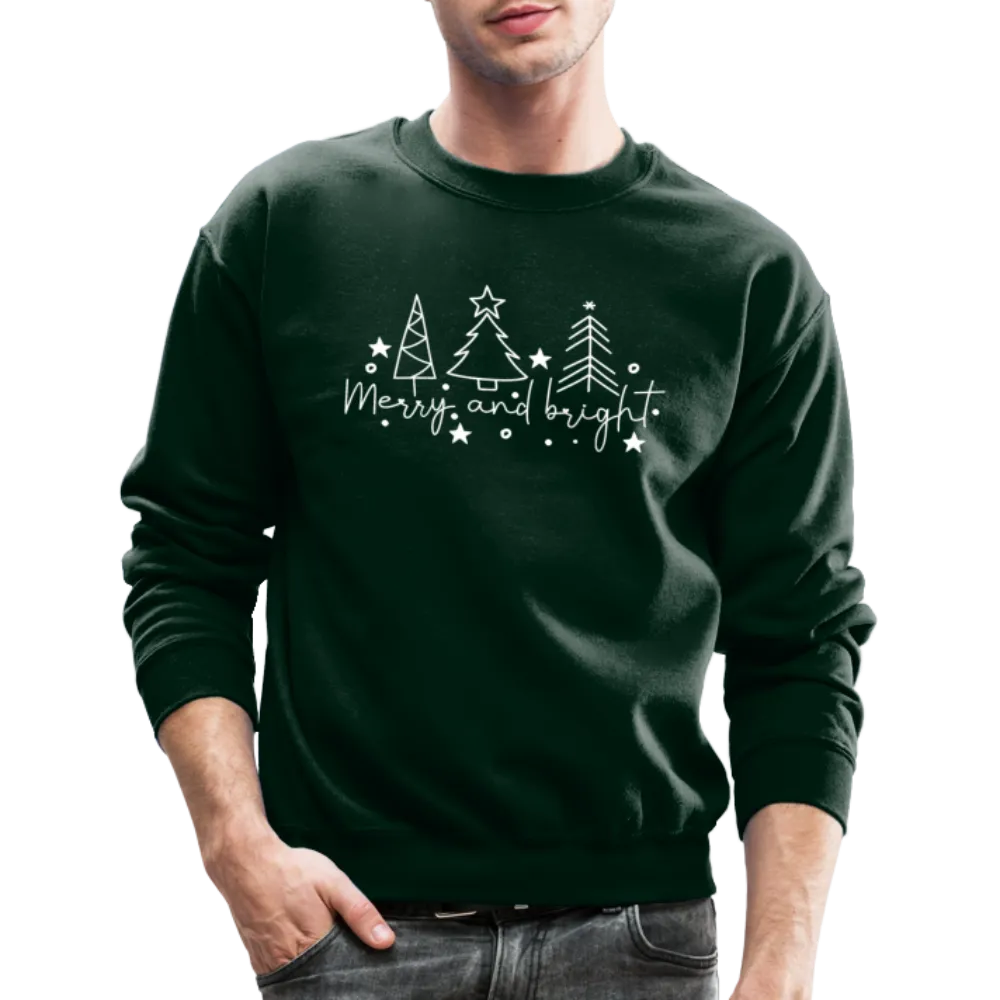 Merry and Bright (Christmas) Sweatshirt