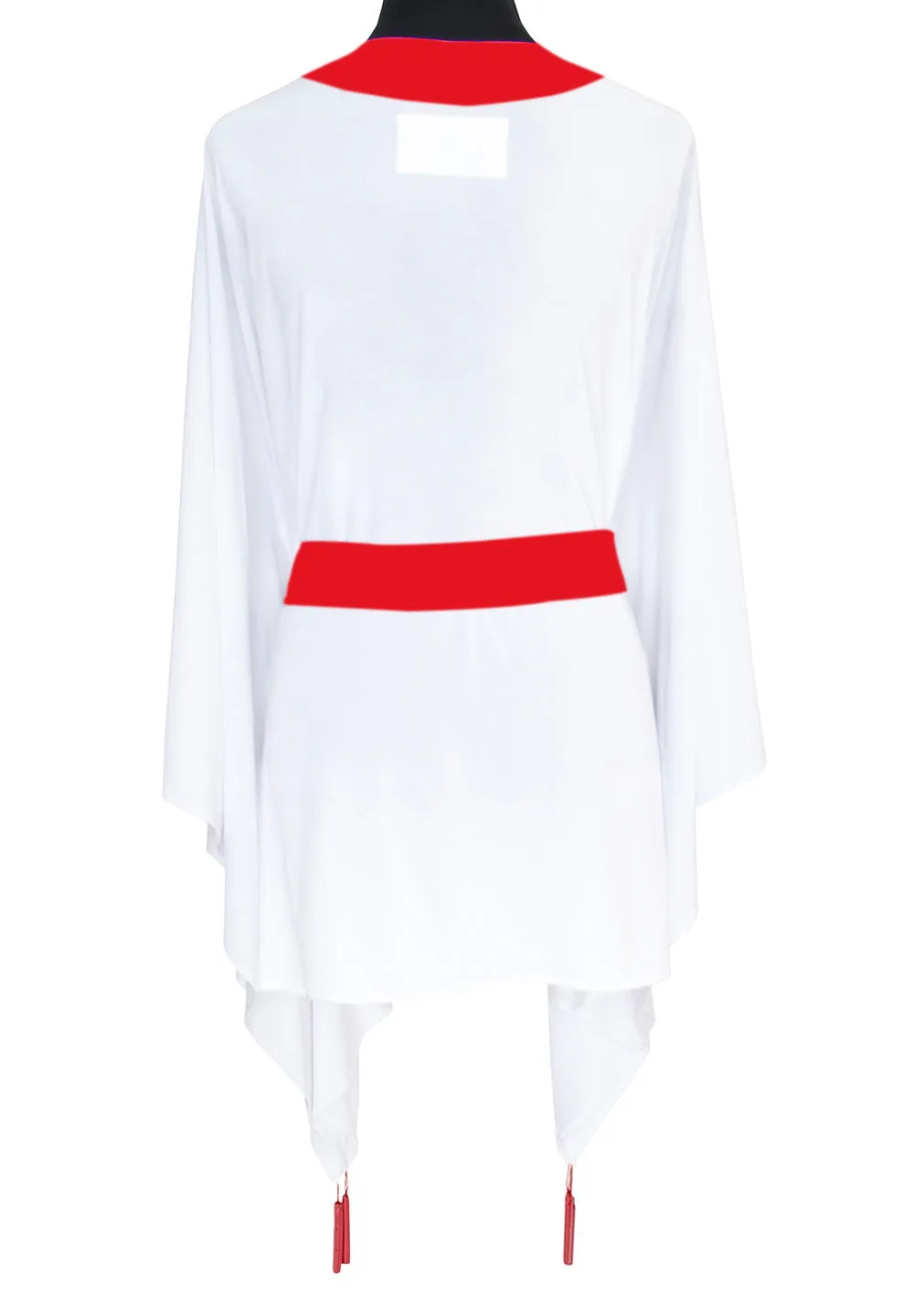 Monochrome - White Kimono (Red)