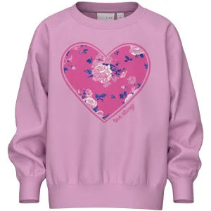 Name It Pastel Lavender Viloui Crewneck
