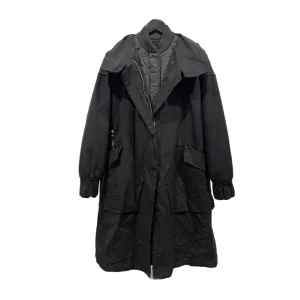 Nike - "Every Stitch Considered Black Trench Coat" - Size Small