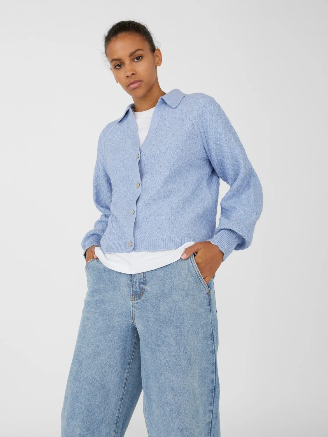 Novia Cardigan (Blue)