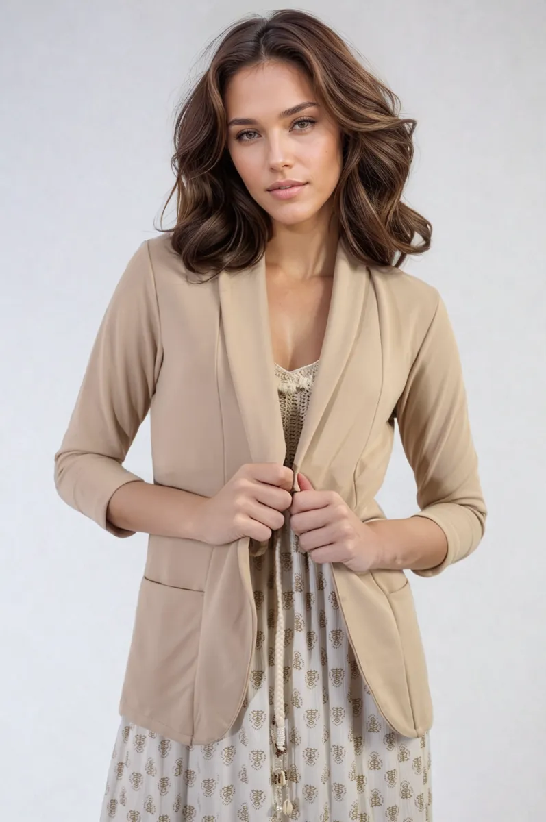 Open Front Cardigan