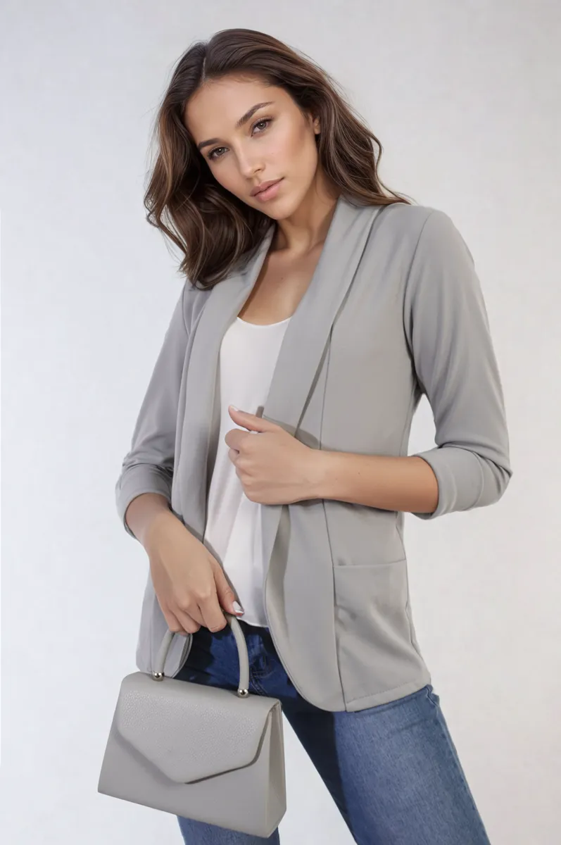 Open Front Cardigan