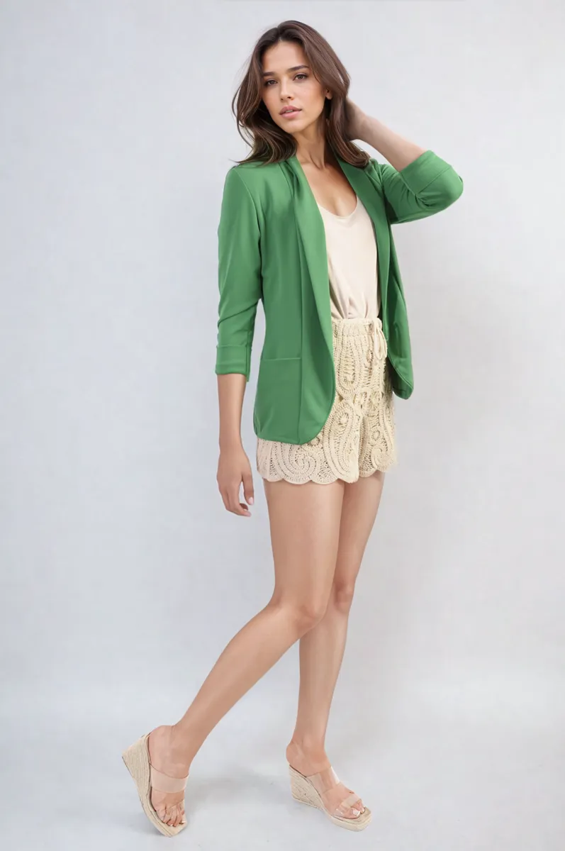 Open Front Cardigan